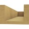 Ekena Millwork 6in. W x 4in. H x 24in. L Block Woodgrain TimberThane Rafter Tail, Primed Tan RFTUR06X04X24BLKRCPR - alternate 5